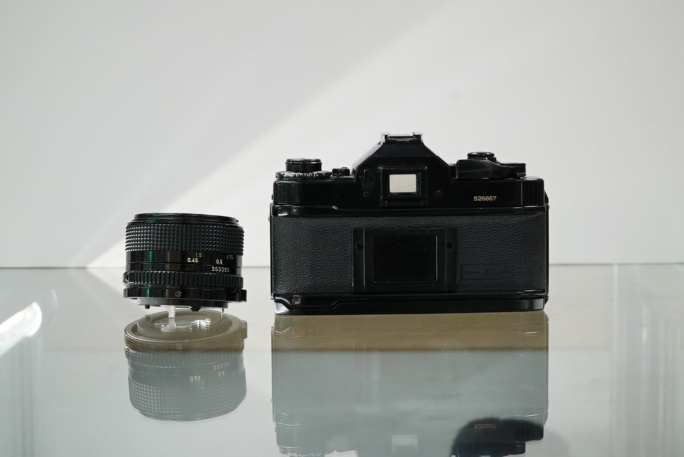 Canon A-1 35mm SLR Film Camera w/FD 50mm f1.4 Lens #26867, Used