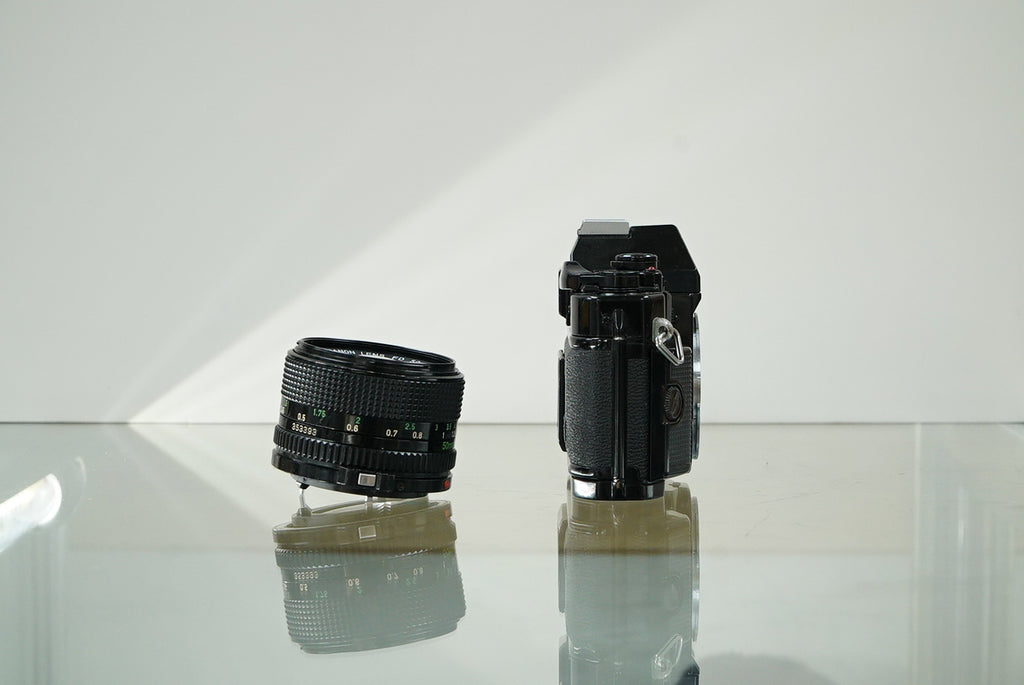 Canon A-1 35mm SLR Film Camera w/FD 50mm f1.4 Lens #26867, Used