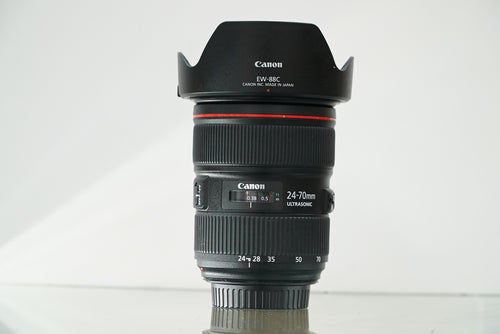 Canon 24-70mm f/2.8 L II USM EF Mount Lens #03568, Used