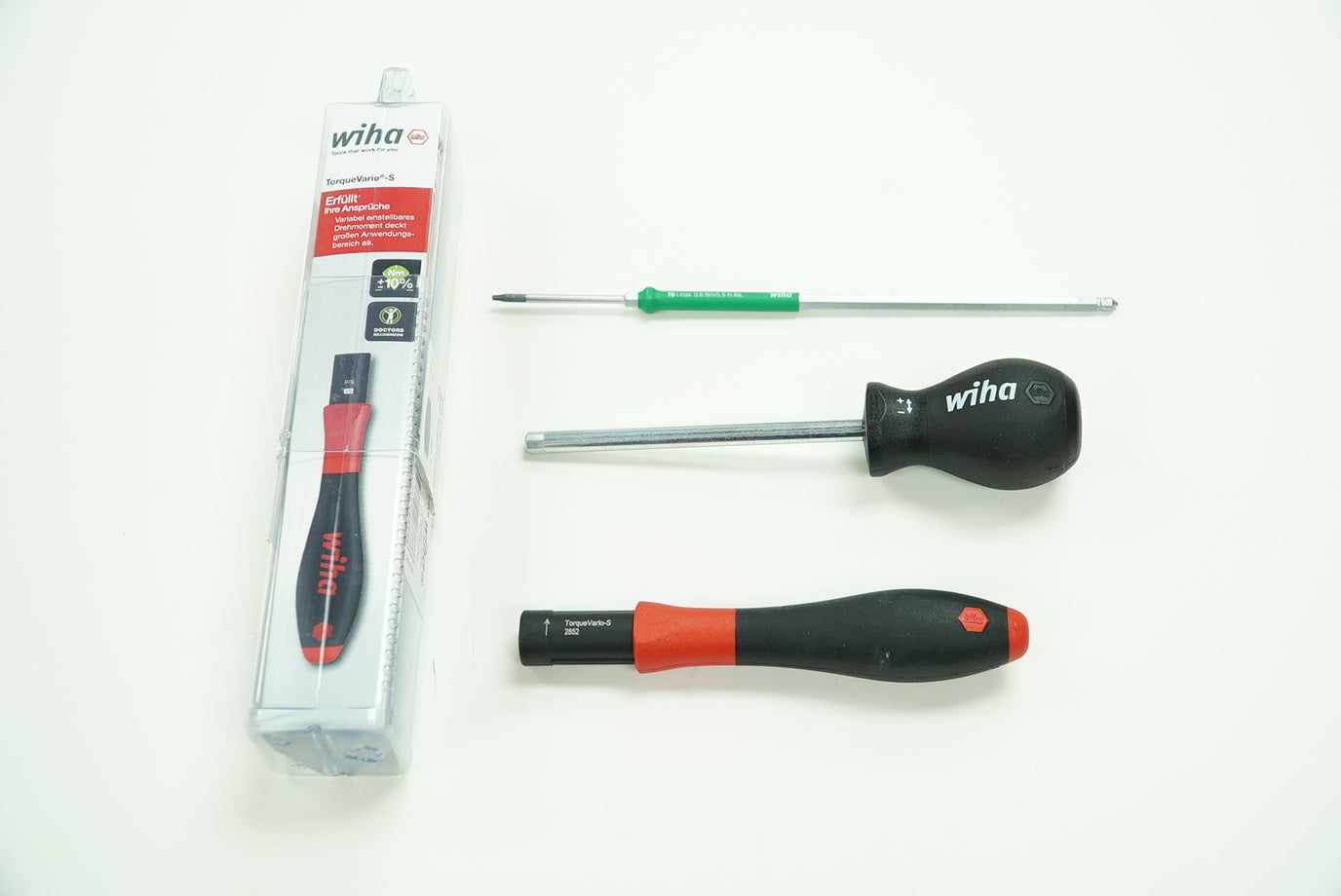 Wiha SoftFinish TorqueVario-S 0.1-0.6 Nm W/ Torx T6 Blade, Used
