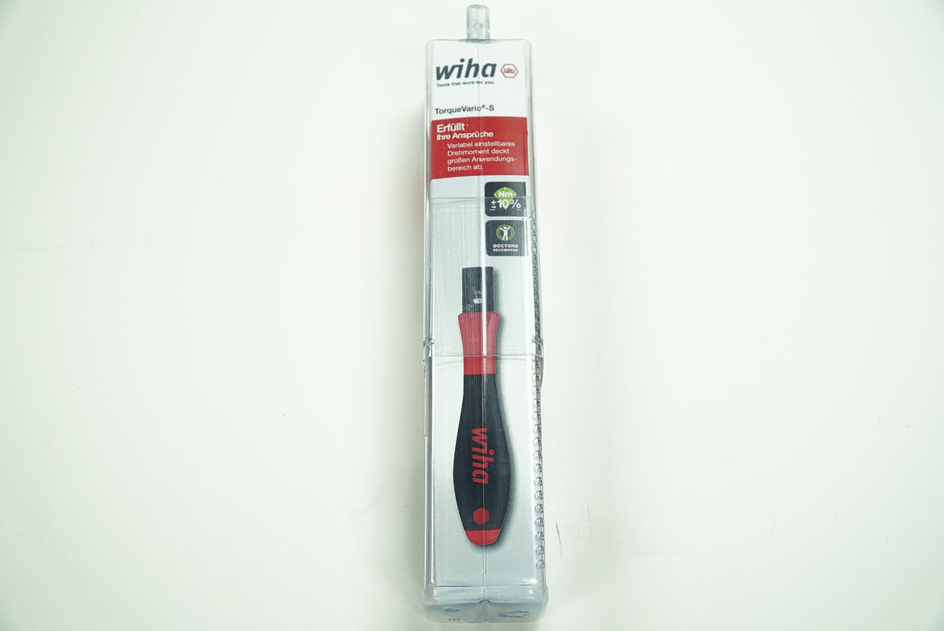 Wiha SoftFinish TorqueVario-S 0.1-0.6 Nm W/ Torx T6 Blade, Used