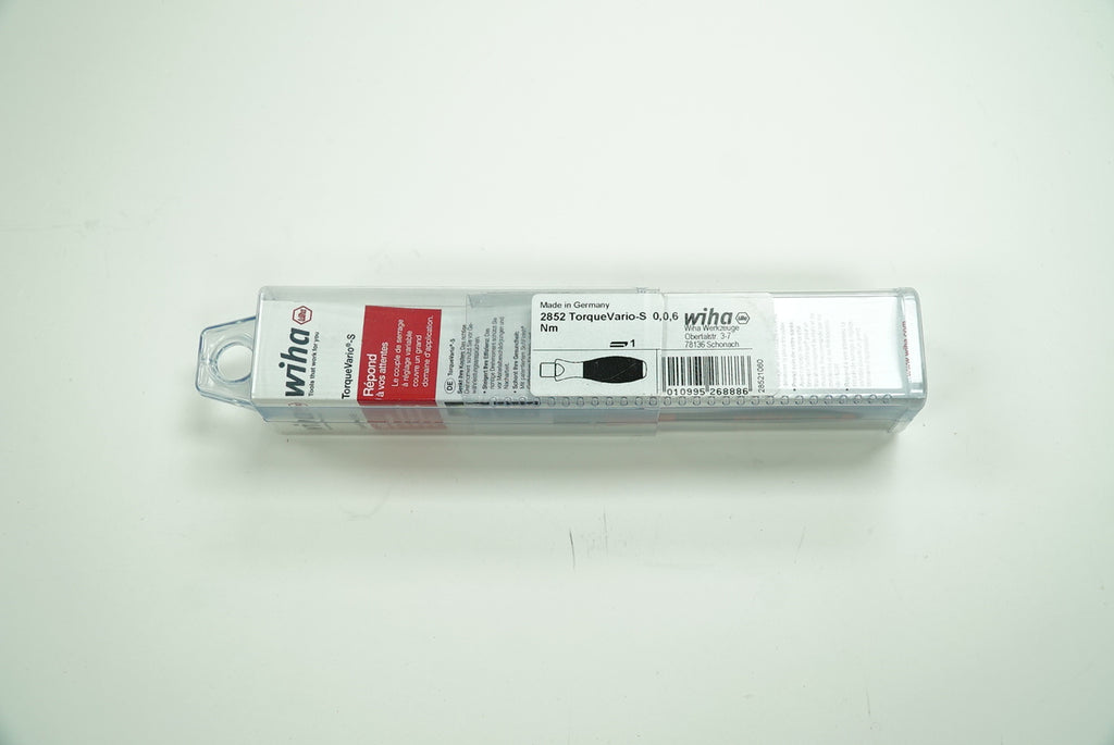Wiha SoftFinish TorqueVario-S 0.1-0.6 Nm W/ Torx T6 Blade, Used