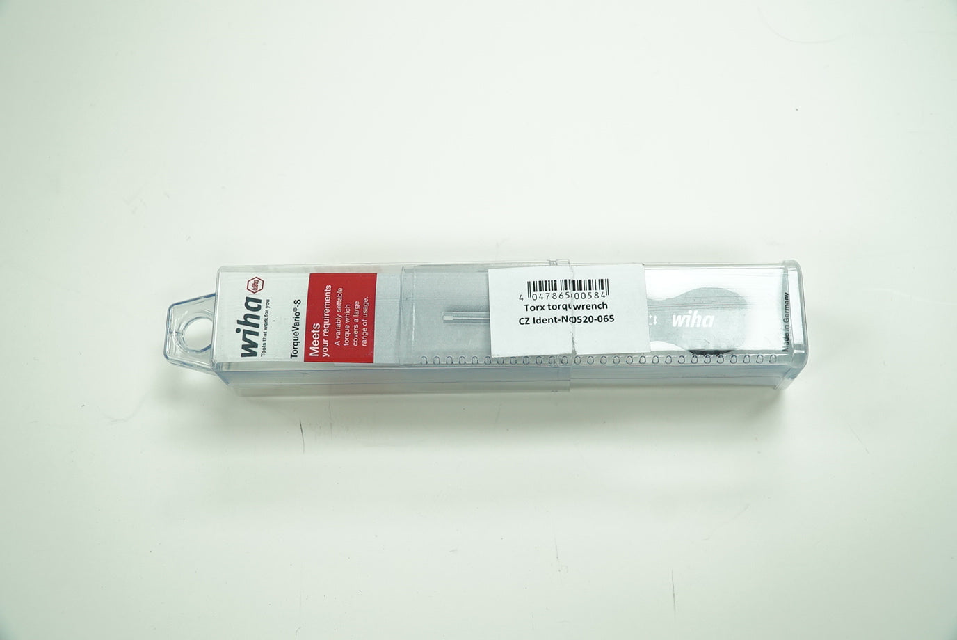 Wiha SoftFinish TorqueVario-S 0.1-0.6 Nm W/ Torx T6 Blade, Used