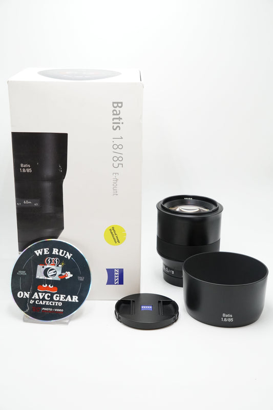 ZEISS 85F18-S-19920 Batis 85mm f/1.8 Lens for Sony E Mount Mirrorless Cameras, Used