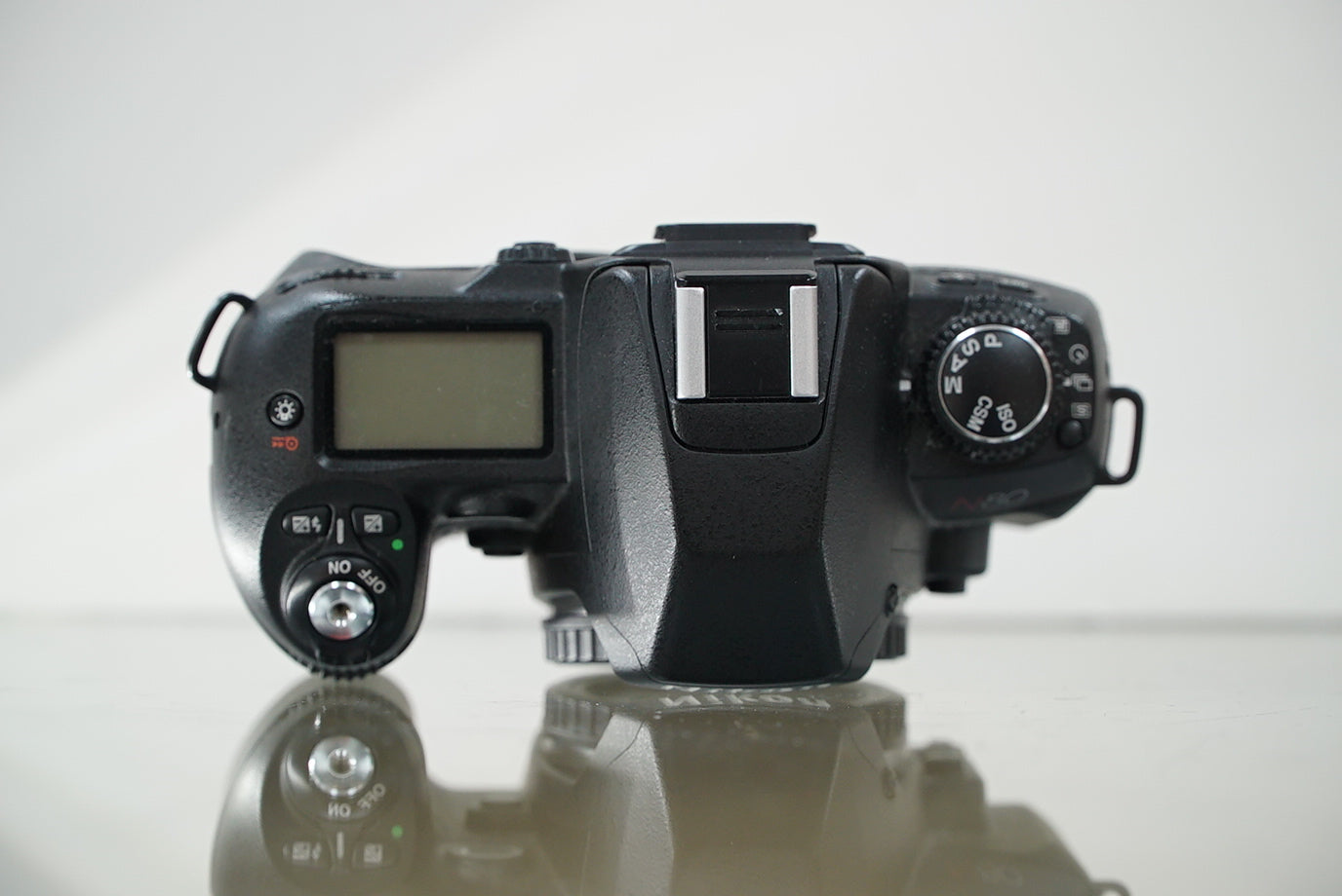 Nikon N80 35mm Film SLR Camera W/Battery Grip #04176, Used