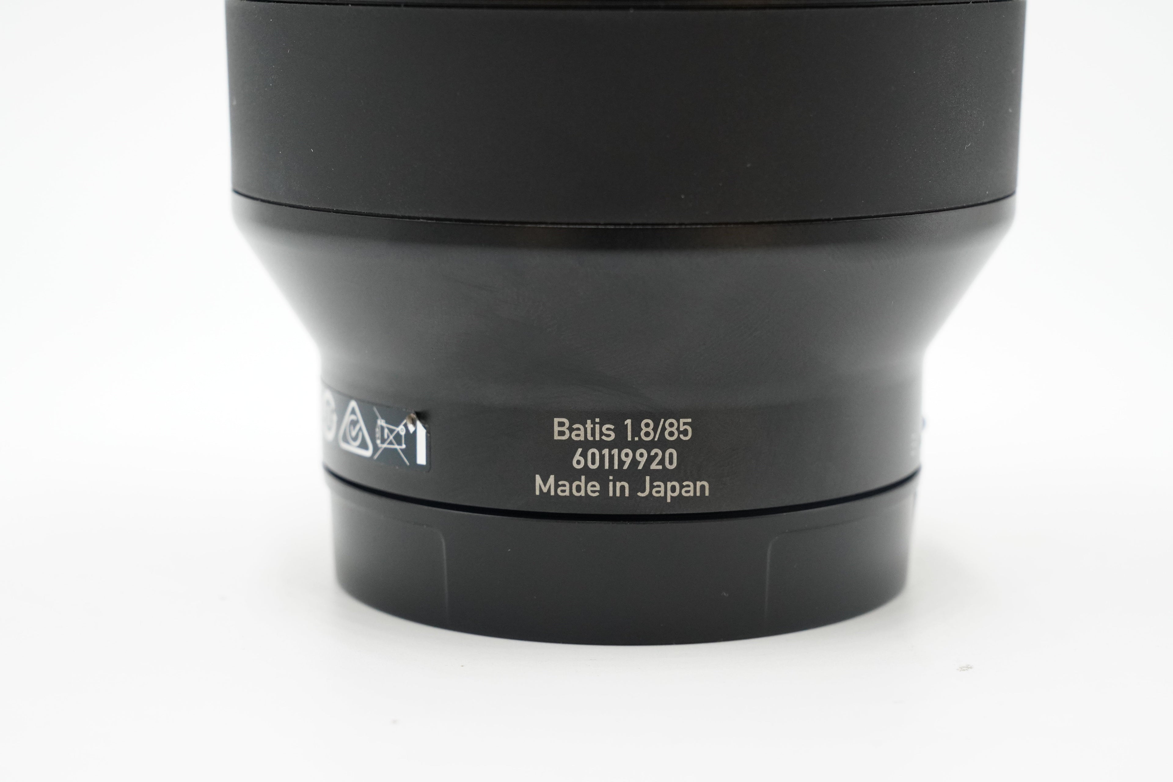 ZEISS 85F18-S-19920 Batis 85mm f/1.8 Lens for Sony E Mount Mirrorless Cameras, Used - AVC photo video store