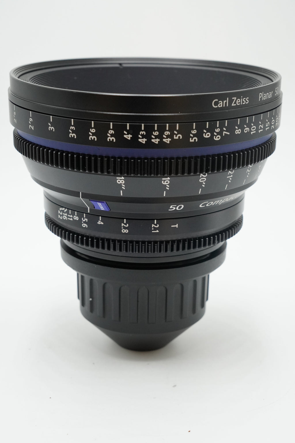 Zeiss CP250T21-PL-12928 CP.2 50mm T2.1 Compact Prime Planar T* Manual Cine Lens with PL-Mount, Black with Metric Focus Scale, Used - AVC photo video store