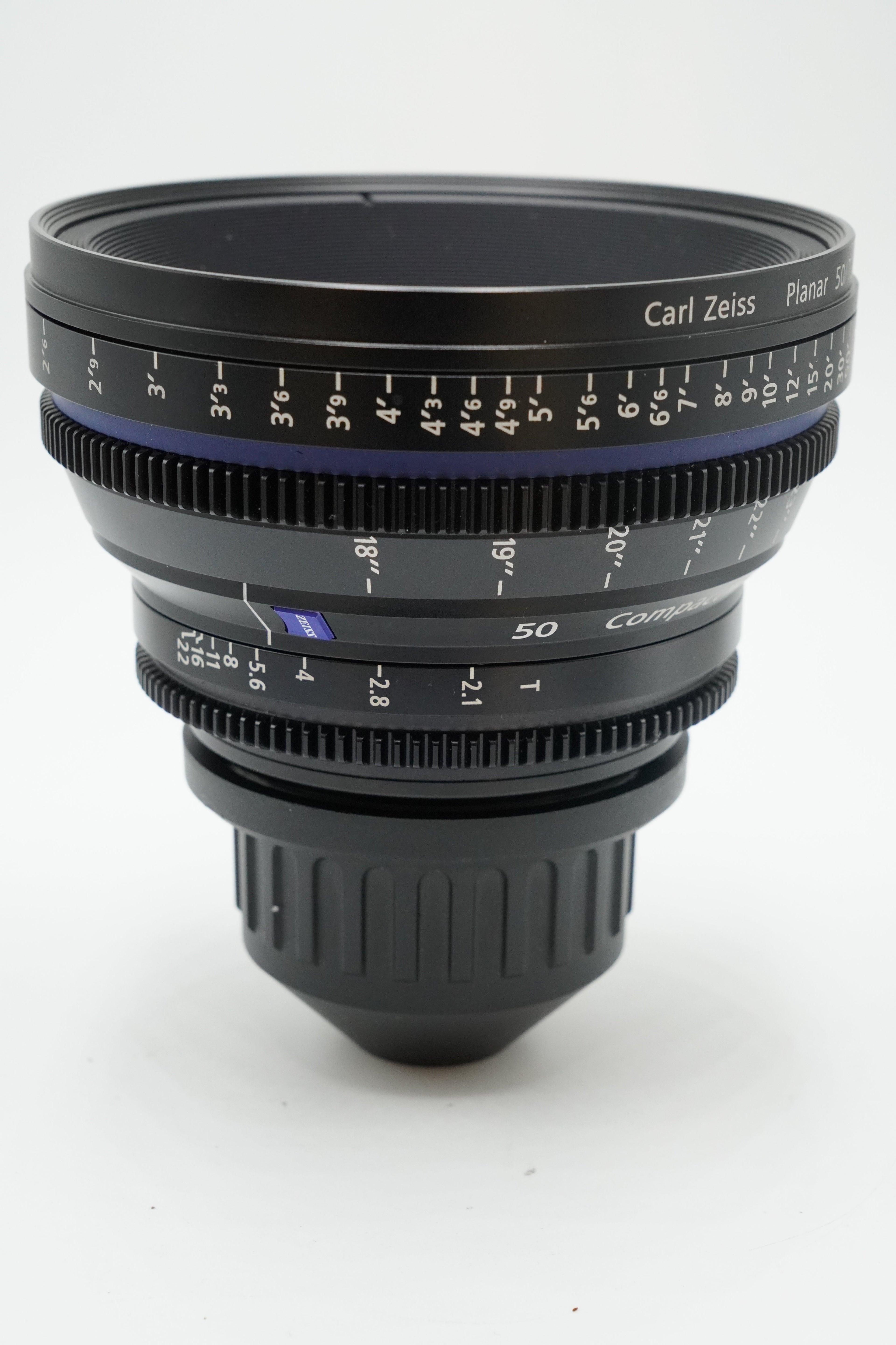 Zeiss CP250T21-PL-12928 CP.2 50mm T2.1 Compact Prime Planar T* Manual Cine Lens with PL-Mount, Black with Metric Focus Scale, Used - AVC photo video store