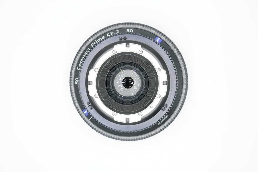 Zeiss CP250T21-PL-12928 CP.2 50mm T2.1 Compact Prime Planar T* Manual Cine Lens with PL-Mount, Black with Metric Focus Scale, Used - AVC photo video store