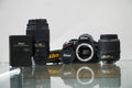 Nikon D5100 Digital SLR Camera Dual Lens Kit #52263, Used