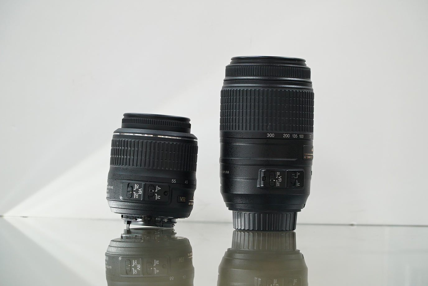 Nikon D5100 Digital SLR Camera Dual Lens Kit #52263, Used