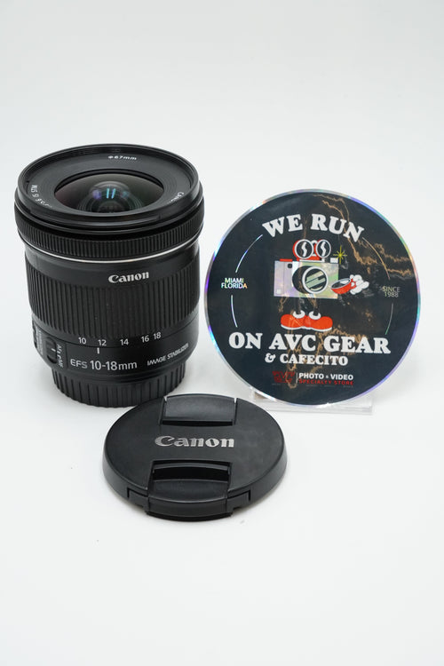 Canon EFS1018-05977 EF-S 10-18mm f/4.5-5.6 IS STM, Used - AVC photo video store