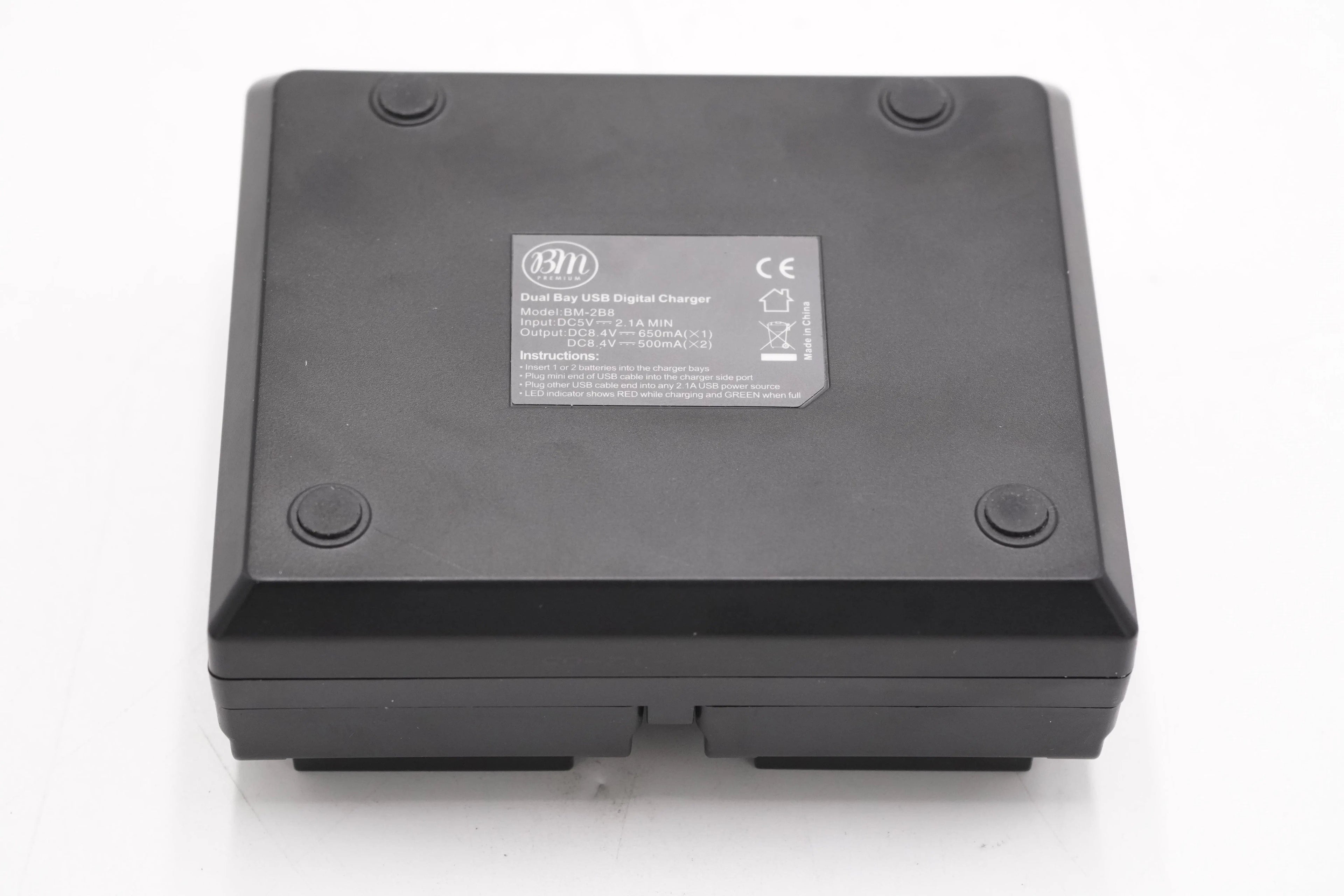 BM Premium BM-2B8 2-Pack of LP-E12 Batteries and USB Dual Battery Charger for Canon, Used - AVC photo video store