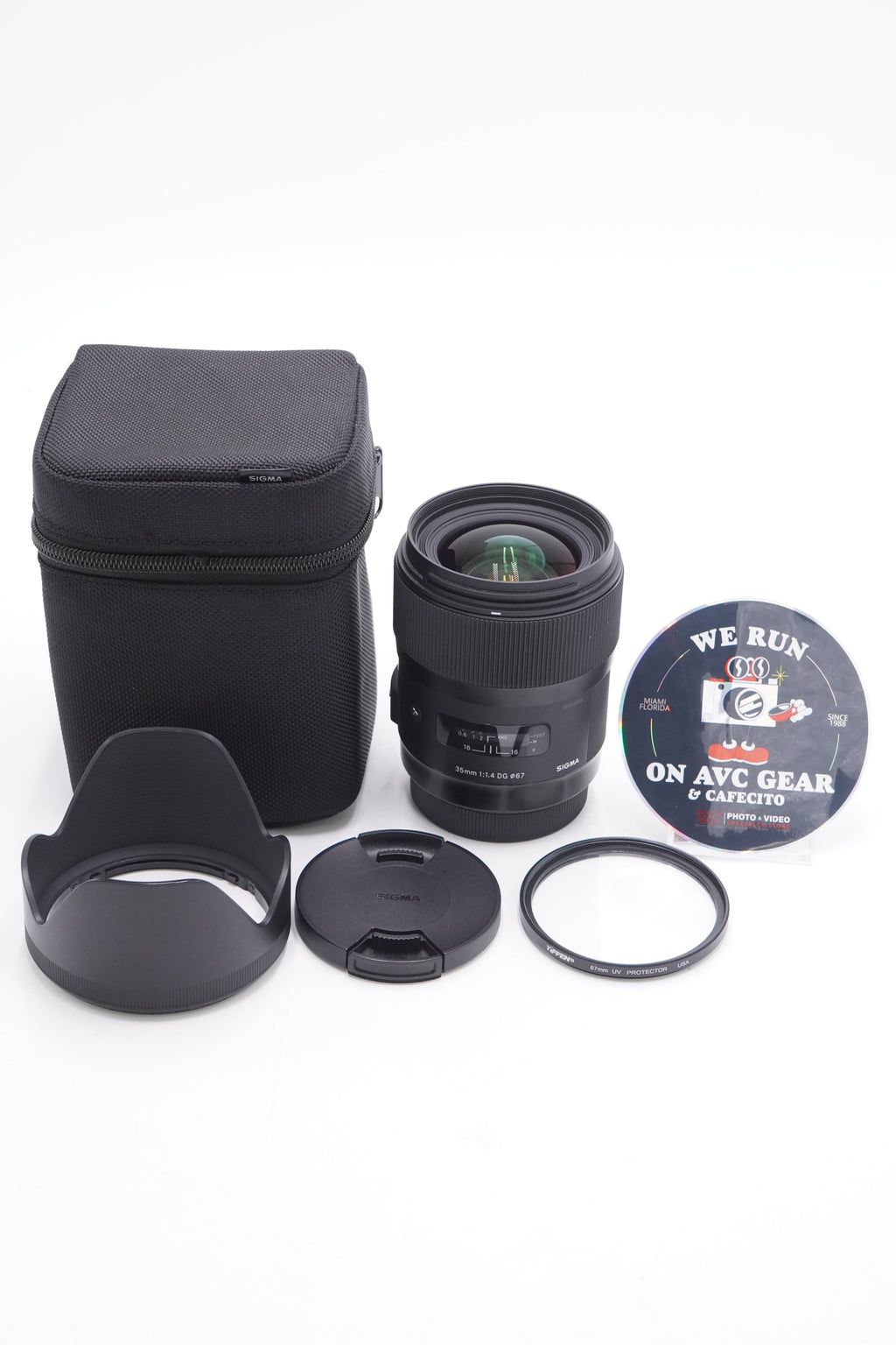 Sigma 3514C-82364 35mm f/1.4 DG Lens F/Canon, Used - AVC photo video store
