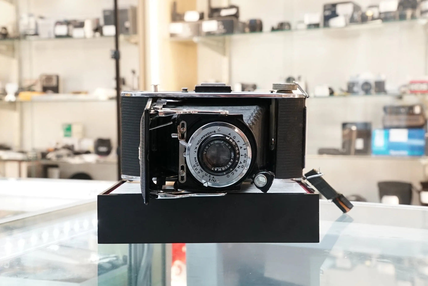 AGFA BLK-CAM Agfa Bellows Film Camera, Used - AVC photo video store