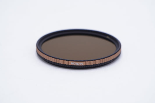 PolarPro QuartzLine 67mm ND16/PL Filter (4-Stop Neutral Density + Polarizer), Used