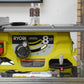 RYOBI-38223 13 Amp 8-1/4 in. Compact Portable Corded Jobsite Table Saw (No Stand), Used
