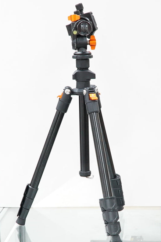K&F Concept K234A0 4-Section Lightweight Aluminum Tripod with Ball Head, Used