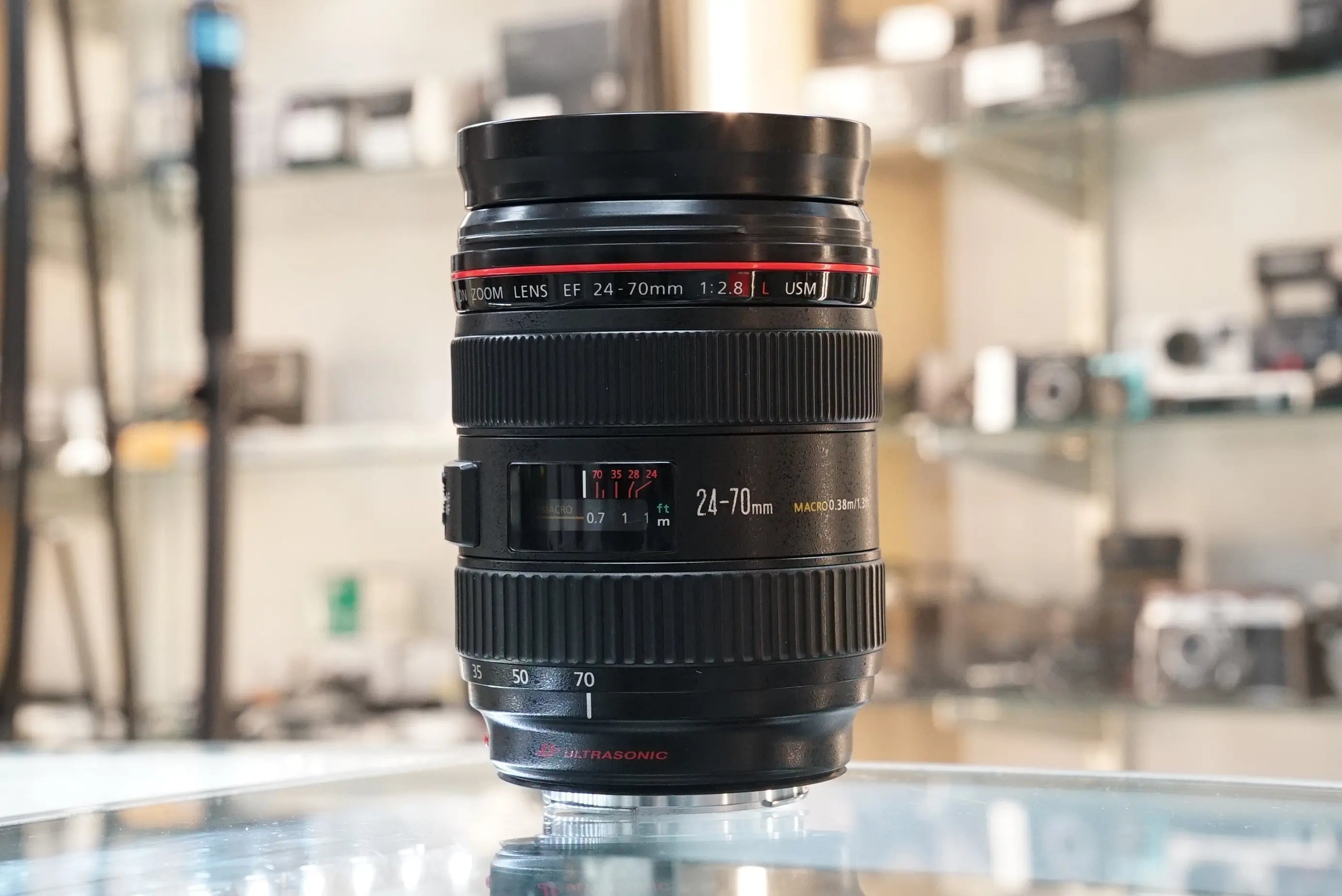 CANON 2470F28-74666 24-70mm f/2.8L EF USM Lens, Used CANON
