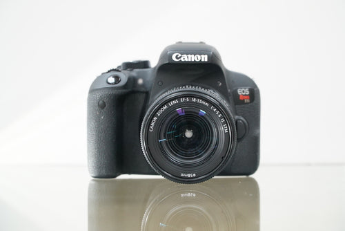 Canon EOS Rebel T7i`DSLR Camera w/18-55mm f/4-5.6 IS STM #10201, Used