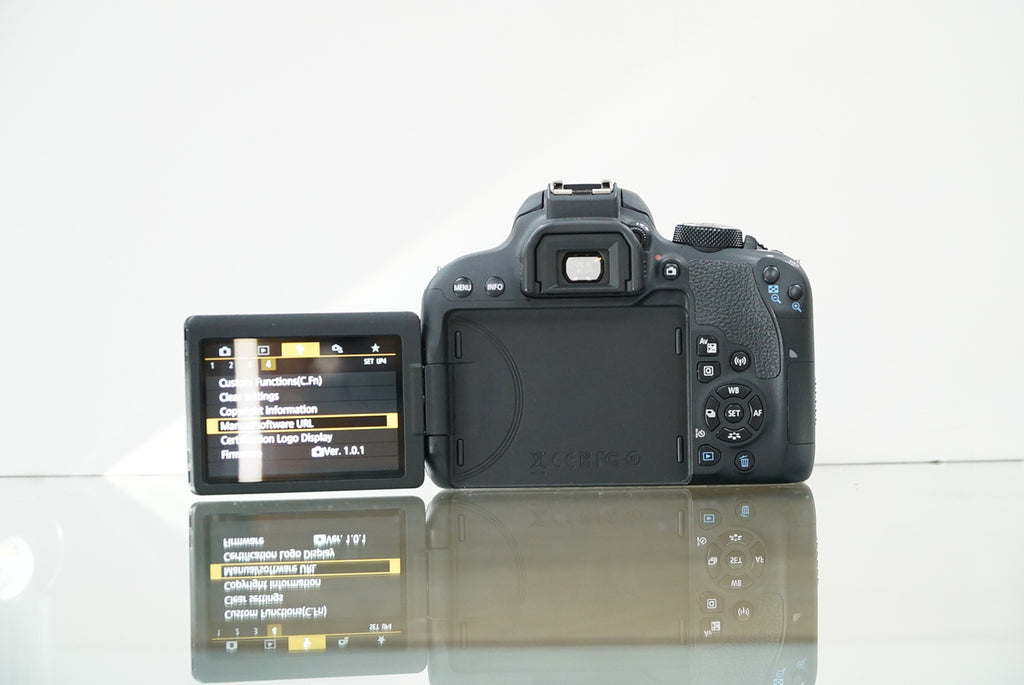 Canon EOS Rebel T7i`DSLR Camera w/18-55mm f/4-5.6 IS STM #10201, Used
