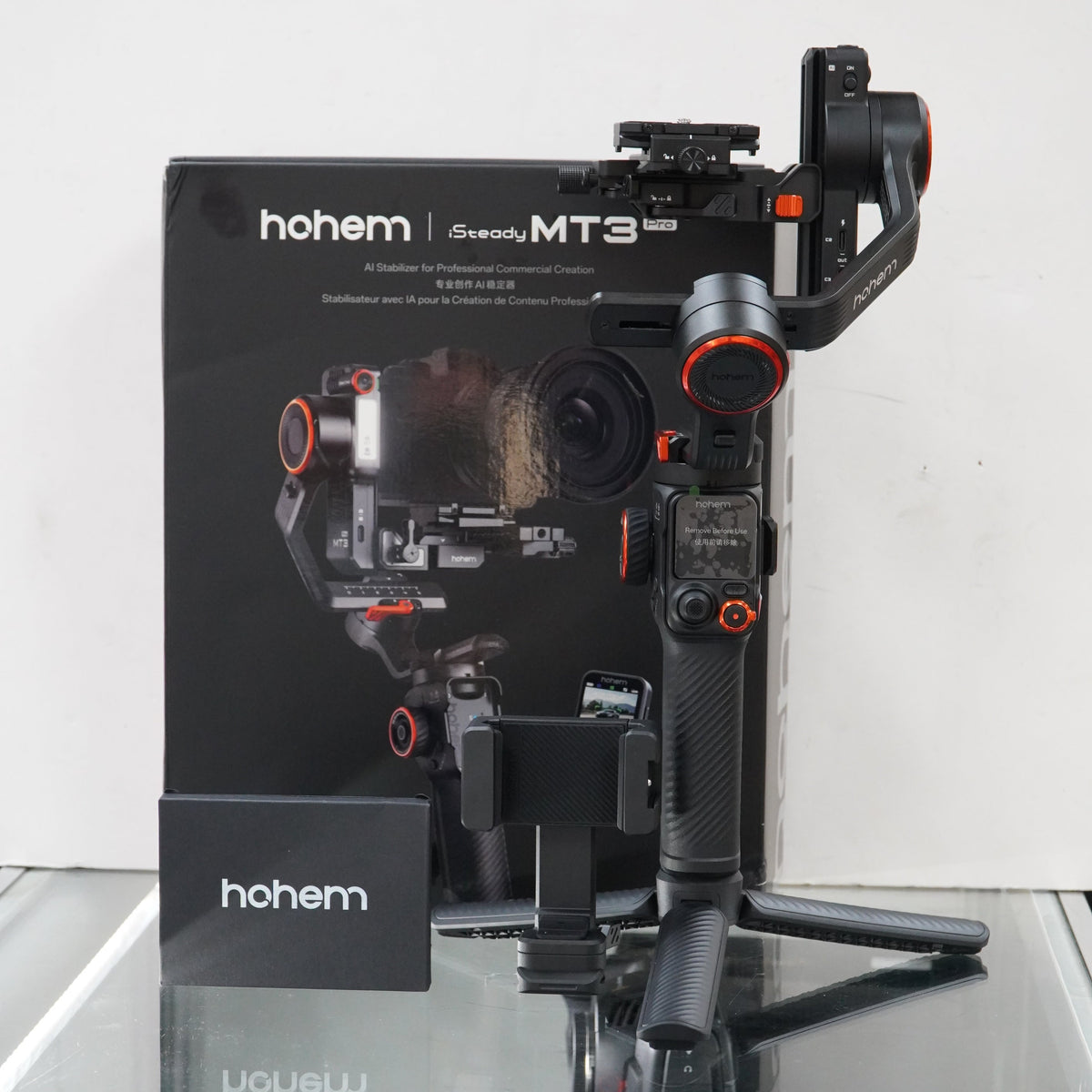 Hohem iSteady MT3 Pro AI Camera Stabilizer Kit #48121, Used