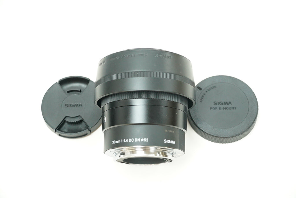 Sigma 30mm 1.4 DC DN Ø52 Lens (Sony E-Mount) #98819, Used