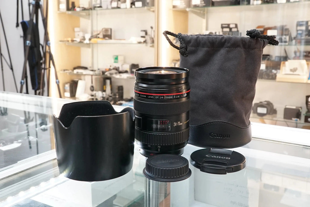 CANON 2470F28-87375 24-70mm f/2.8L EF USM Lens, Used CANON