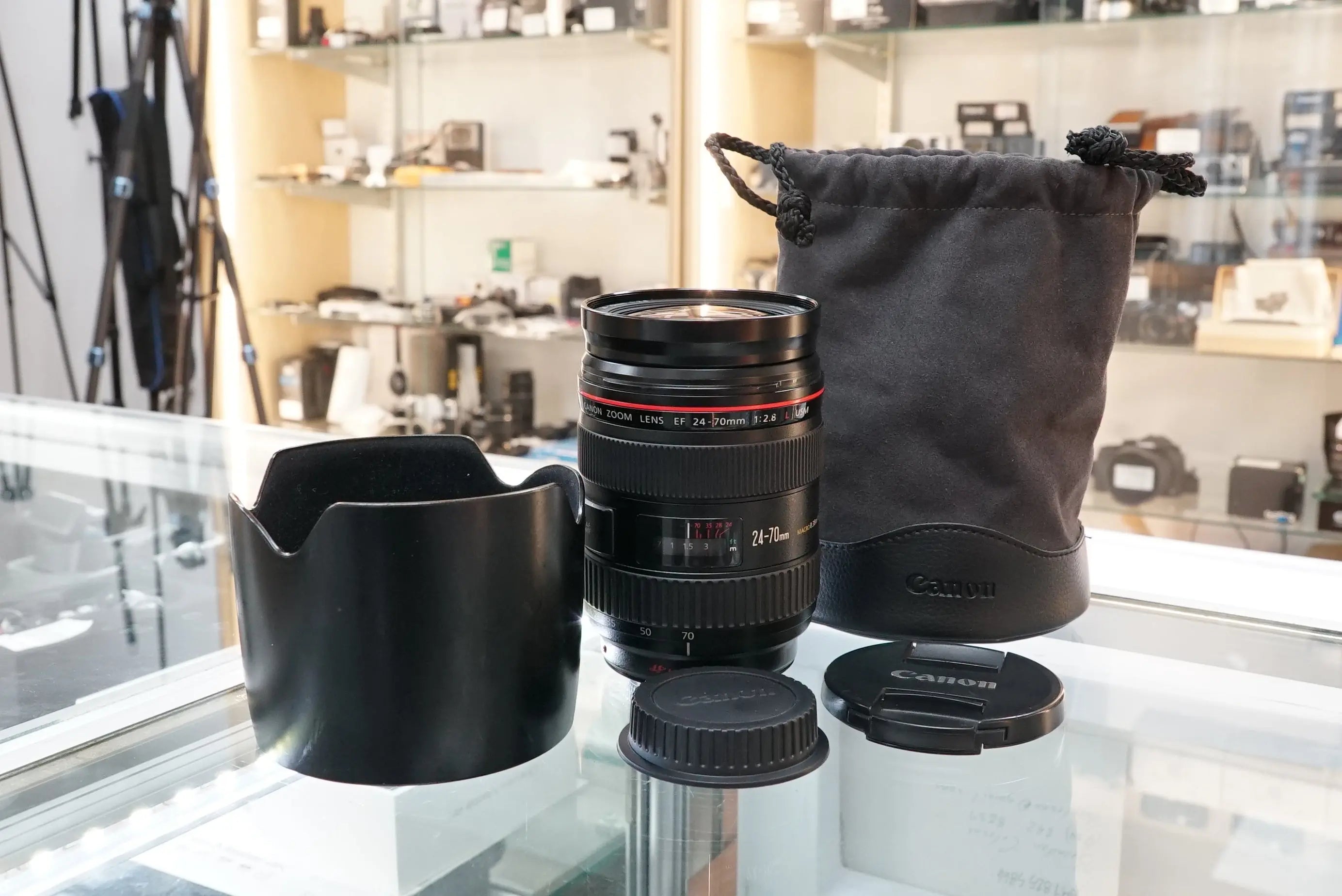 CANON 2470F28-87375 24-70mm f/2.8L EF USM Lens, Used CANON
