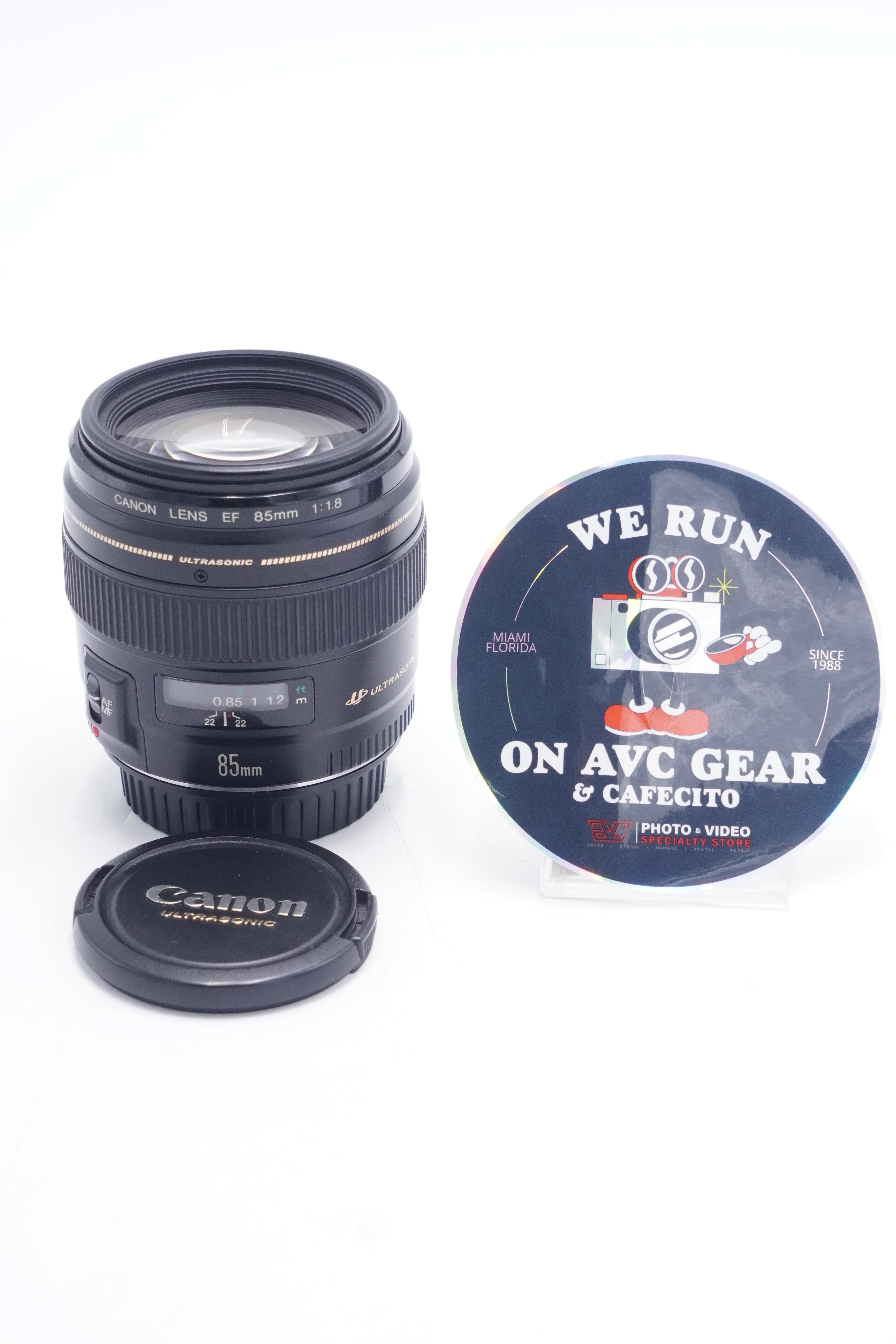 Canon 8518EF-03446 EF 85mm f/1.8 USM, Used - AVC photo video store