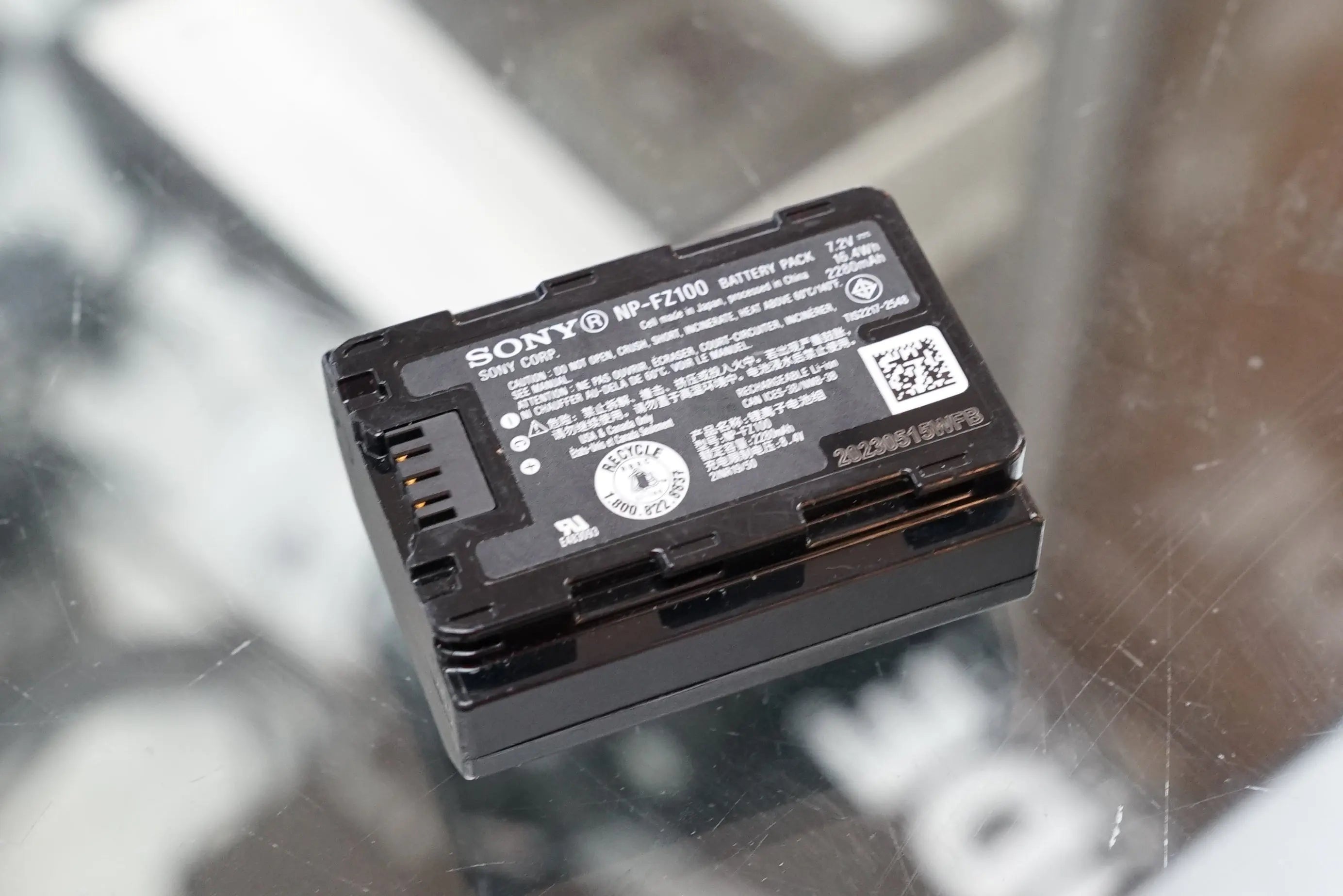 SONY NPFZ100-20230515 NP-FZ100 Battery for Sony Cameras, Used SONY