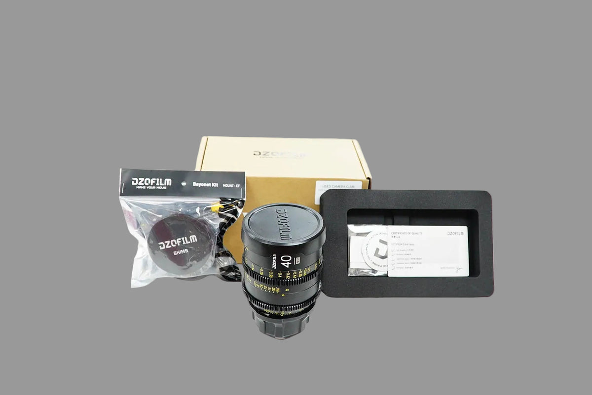 DZOFilm VESPID 40mm T2.1 Lens (PL & EF Mounts) #00430, Used