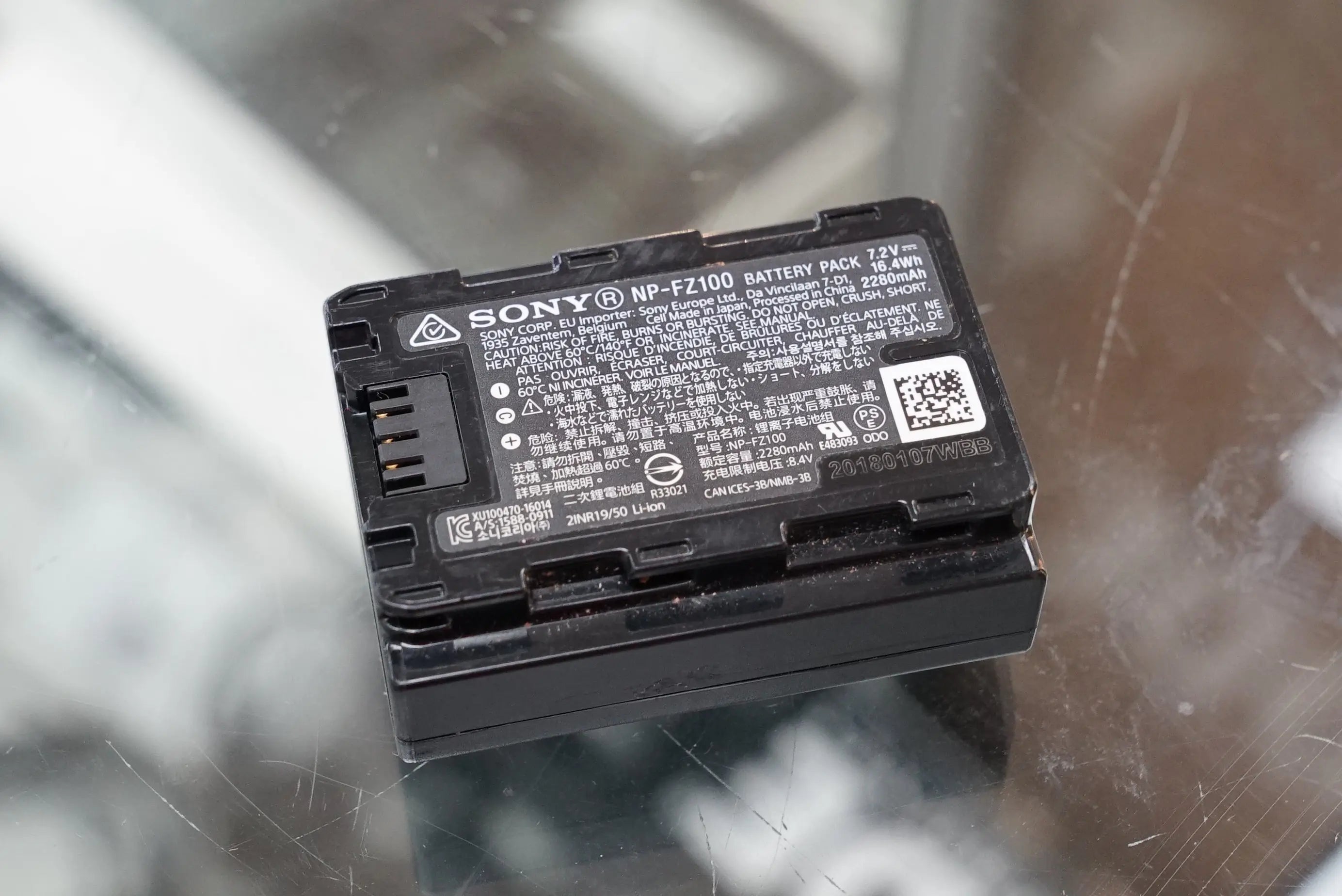SONY NPFZ100-20180107 NP-FZ100 Battery for Sony Cameras, Used SONY