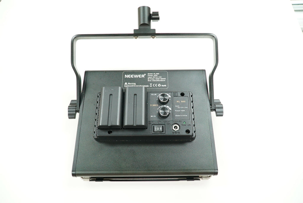 Neewer NL660S Bi-Color LED Video Light, Used