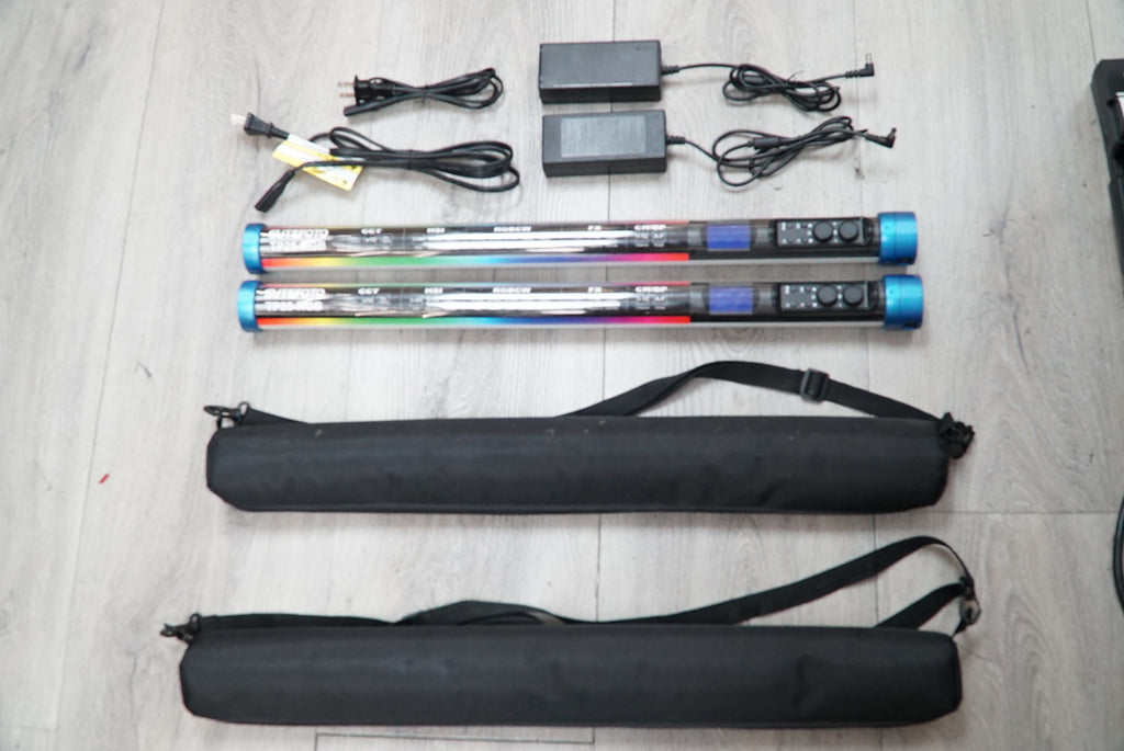 Sutefoto TP25-RGB LED Tube Light Set of 2 (24.3"), Used