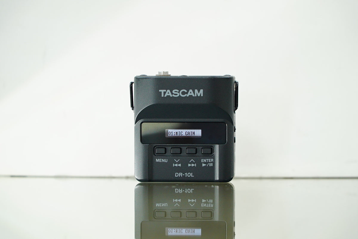TASCAM DR-10L Pro Field Recorder and Lavalier Microphone #70617, Used