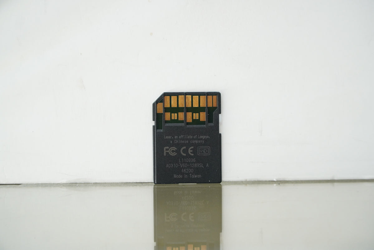 Lexar 128GB Professional 1667x UHS-II SDXC Memory Card #46200, Used