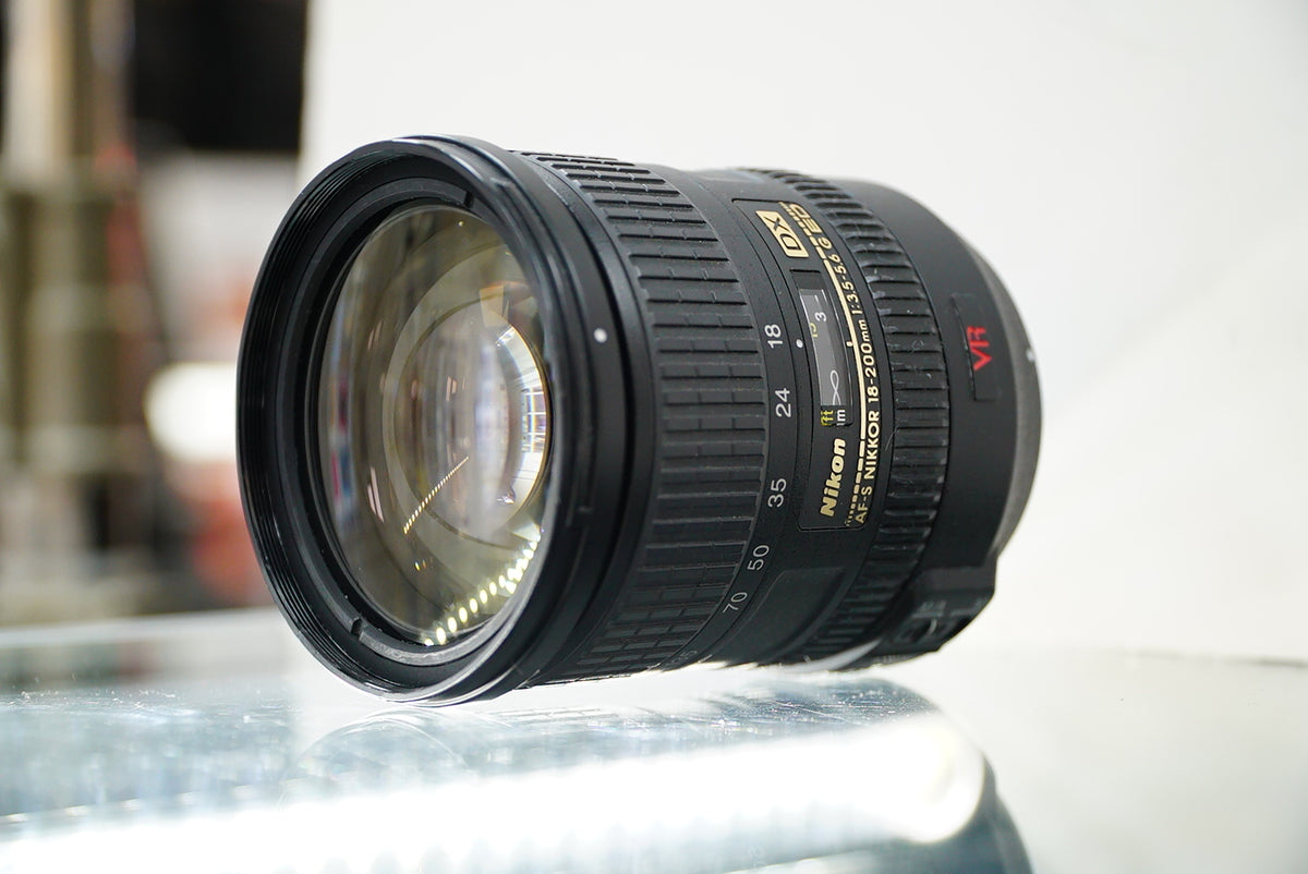 Nikon AF-S Zoom Nikkor 18-200mm f/3.5-5.6G ED-IF AF-S DX VR Lens #10110, Used