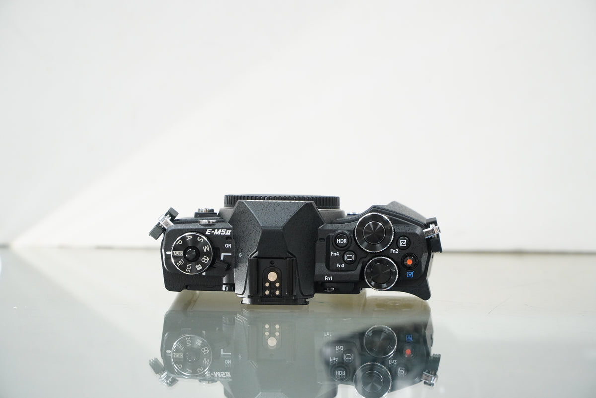 Olympus OM-D E-M5 Mark II Mirrorless Micro Four Thirds Digital Camera with 14-42mm F3.5-5.6 #47664, Used