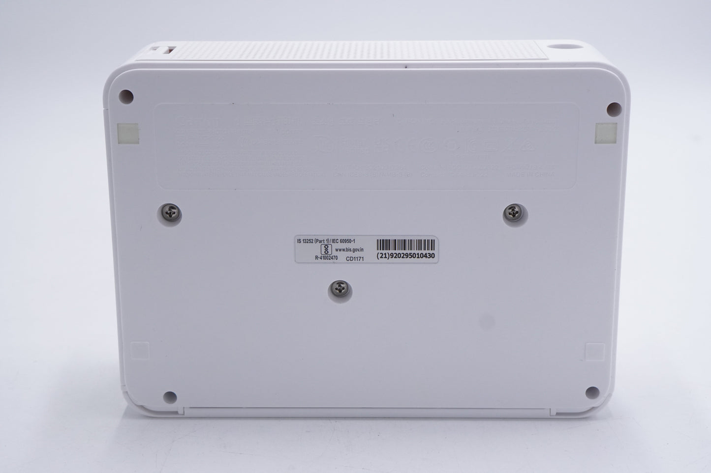 Canon Selphy CP1500-10430 Compact Photo Printer (White), Used (FOR PARTS)