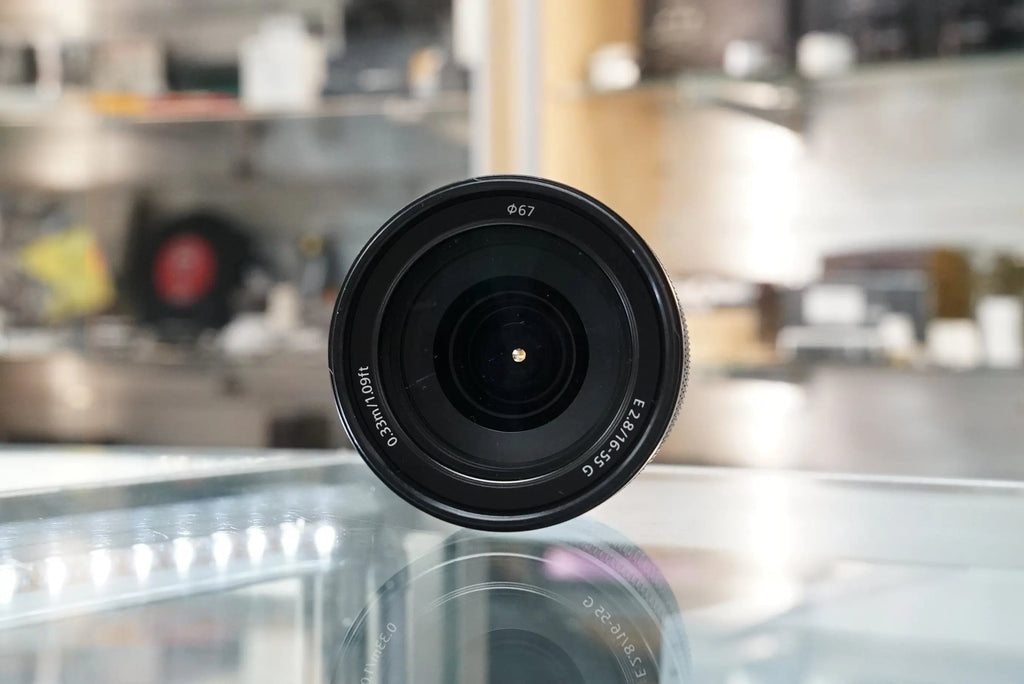 SONY E1655F28-1814351 E 16-55mm f/2.8 G Lens for Sony Cameras, Used SONY