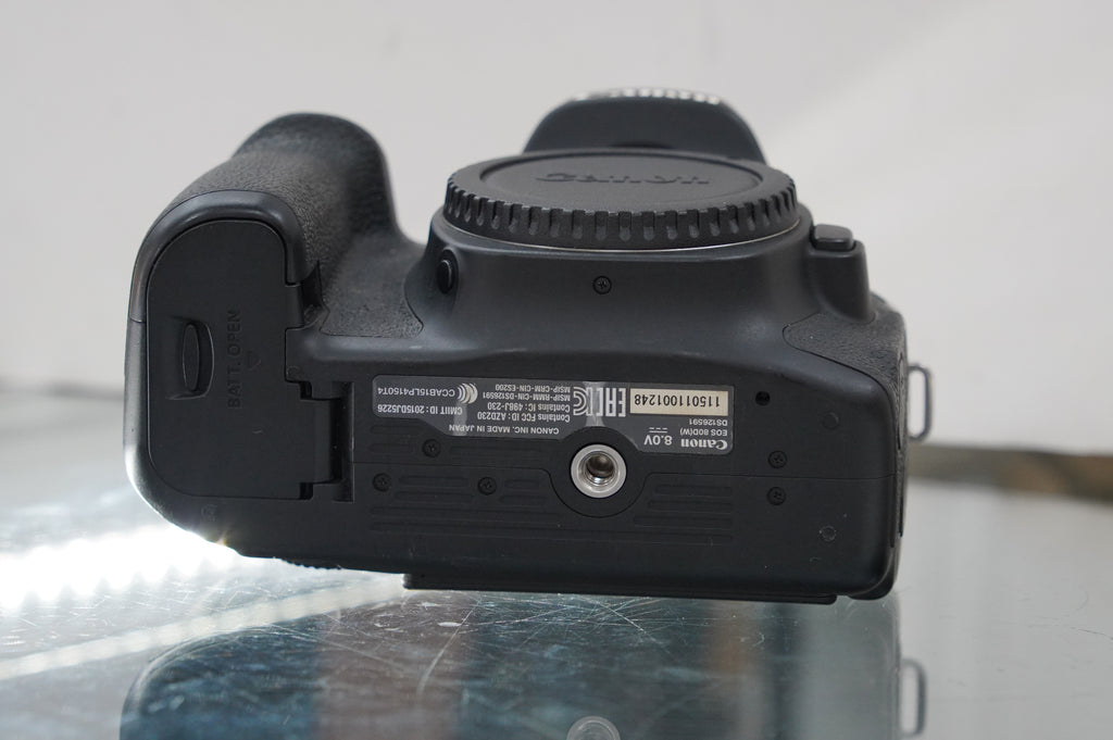 Canon EOS 80D DSLR Camera #01248, Used