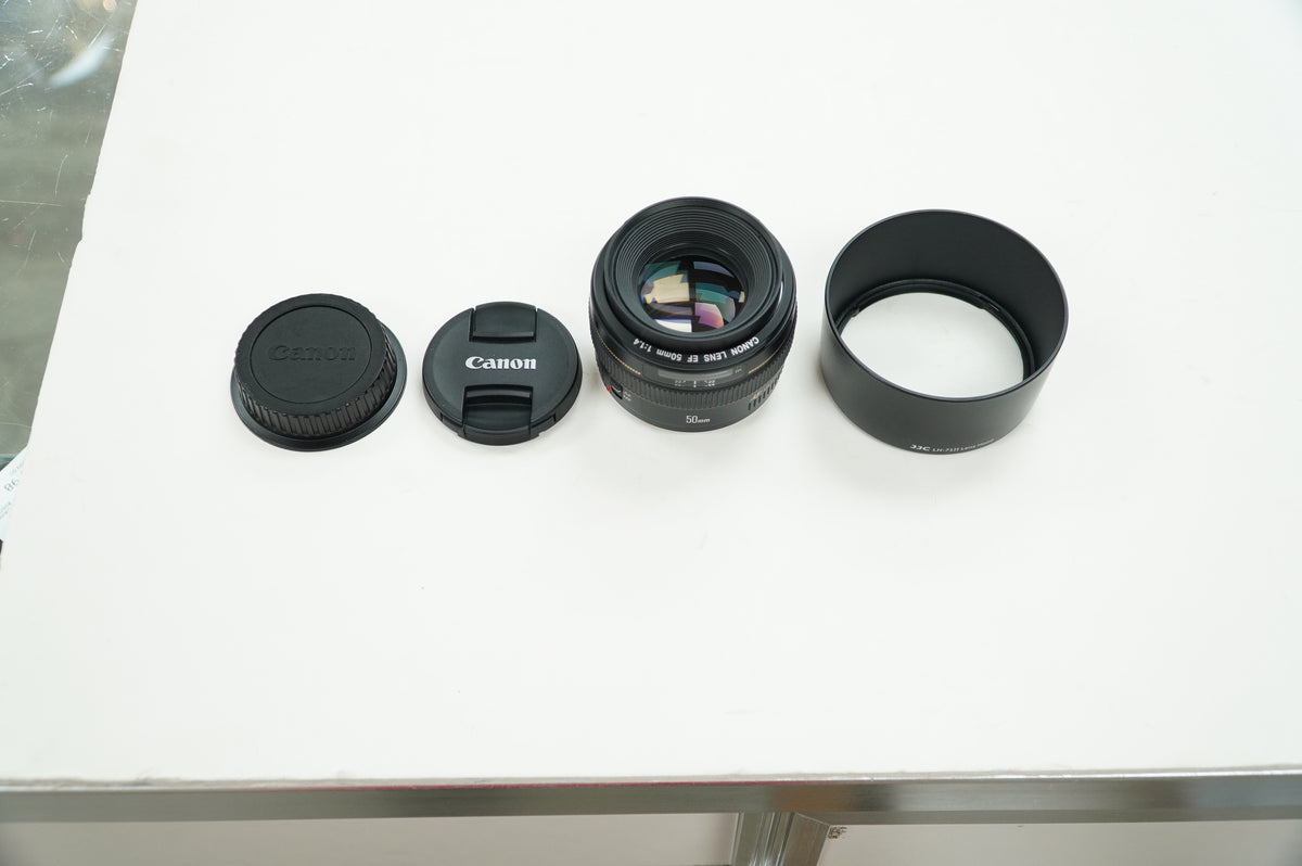 Canon EF 50mm f/1.4 USM Lens #04367, Used