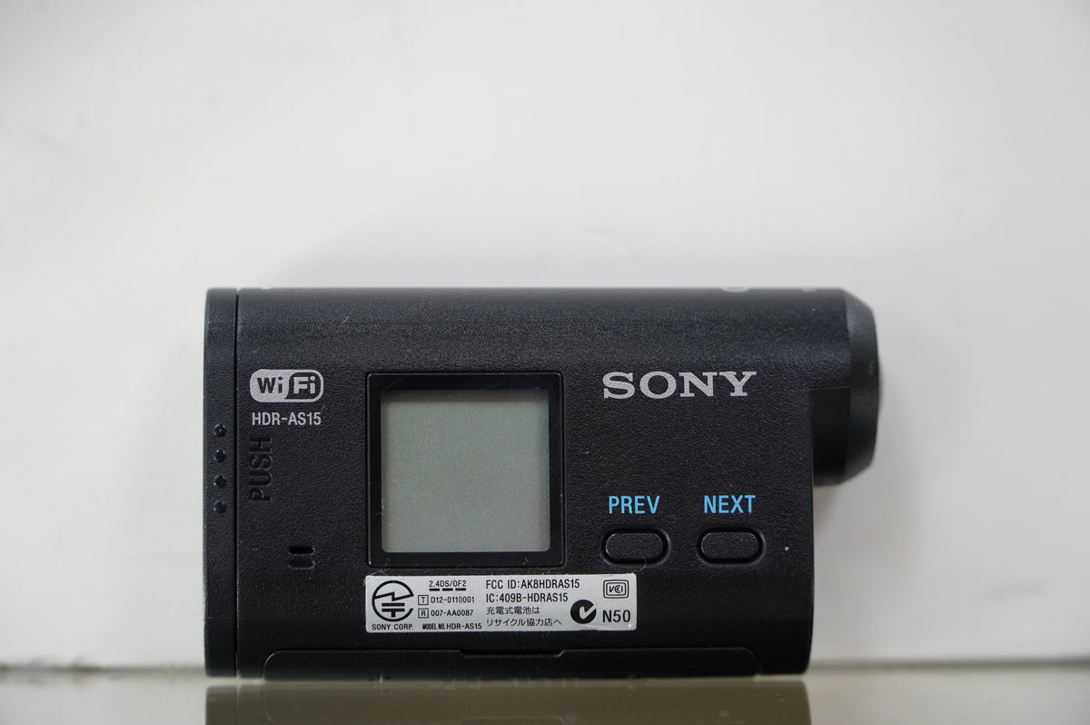 Sony HDR-AS15 HD Action Camcorder with WiFi #79455, Used