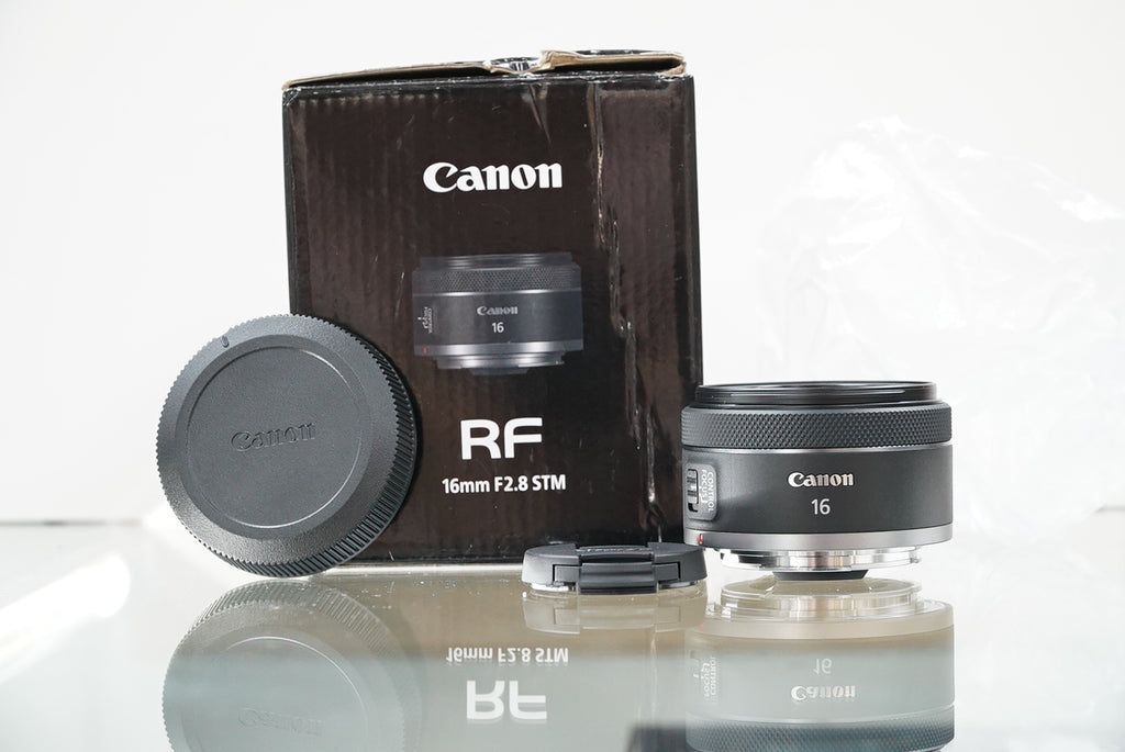 Canon RF 16mm F2.8 STM Lens #03854, Used