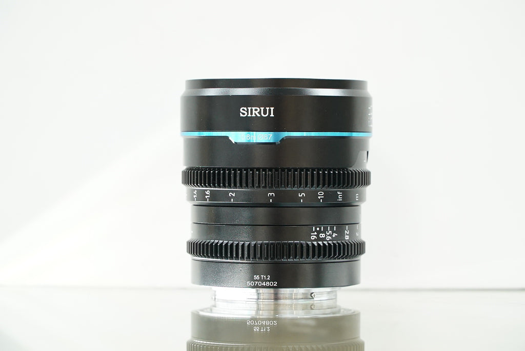 SIRUI Night Walker 55mm T1.2 S35 Cine Lens (RF-Mount, Black) #04802, Used
