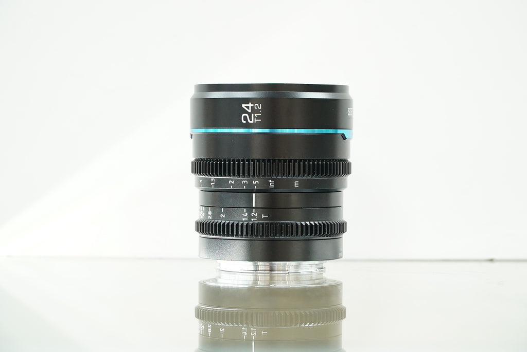 SIRUI Night Walker 24mm T1.2 S35 Cine Lens (RF-Mount, Black) #04251, Used