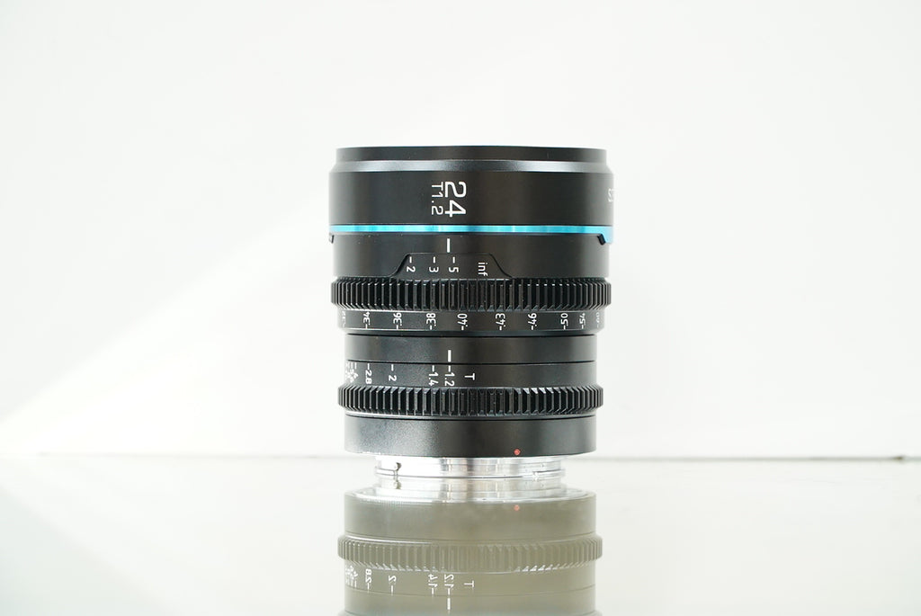 SIRUI Night Walker 24mm T1.2 S35 Cine Lens (RF-Mount, Black) #04251, Used