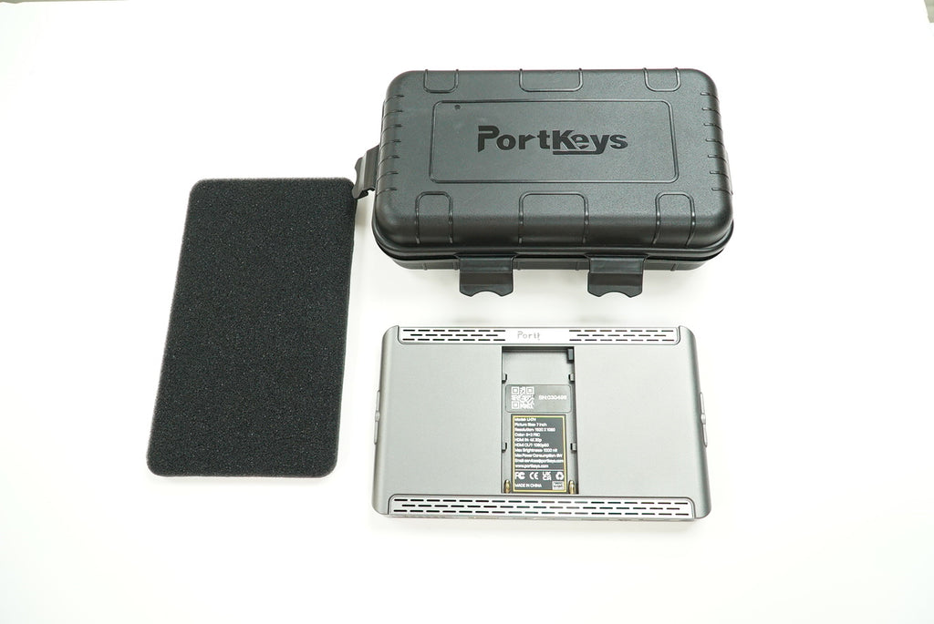 PORTKEYS LH7H 7" High-Bright Touchscreen Monitor (Black) #30496, Used