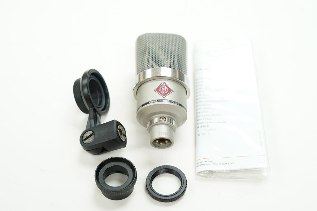 Neumann TLM 102 Large-Diaphragm Cardioid Condenser Microphone (Nickel) #70537, Used